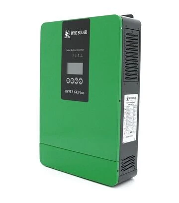 Инвертор гибридный WHC Solar HVM-3.6KW PLUS, 3,6 кВт, 24 В, 1 фаза, 1 MPPT (WHC-HVM-3.6K-24) - фото 2
