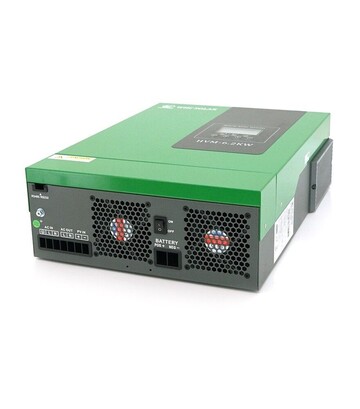 Инвертор гибридный WHC Solar HVM-6.2KW, 6,2 кВт, 48 В, 1 фаза, 1 MPPT (WHC-HVM-6.2K-48) - фото 3