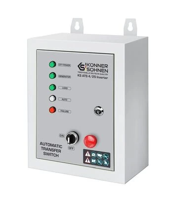 Блок АВР Konner&Sohnen KS ATS 4/25 Inverter (5.75/11.5 кВт) (KSATS4/25INVERTER) - фото 2