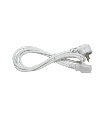 Кабель питания Cablexpert C13, 1,8м, White (PC-186W-VDE) - фото 2