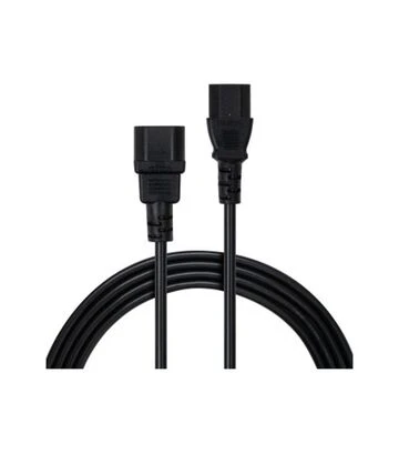 Кабель живлення Vinga C13 – C14, 3 м, 1 мм² (VCPP1C13143BK) - фото 2