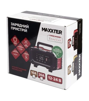 Зарядний пристрій для АКБ Maxxter 12–24В, 10А (MX-CHR-1224V10P) - фото 3
