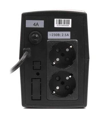 Джерело безперебійного живлення Maxxter 650VA/360W (MX-UPS-B650-02) - фото 3
