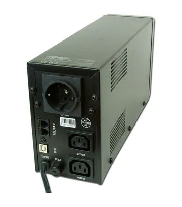 Источник бесперебойного питания EnerGenie 850VA/480W LCD, USB (EG-UPS-032) - фото 2