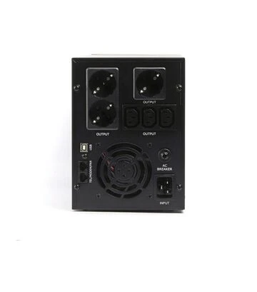 Джерело безперебійного живлення EnerGenie 3000VA/1800W LCD, USB (EG-UPS-036) - фото 2