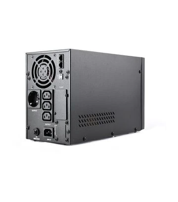 Источник бесперебойного питания EnerGenie 1000VA/600W LCD, USB (EG-UPS-PS1000-01) - фото 2
