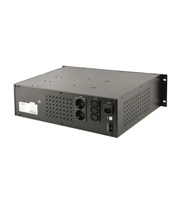 Источник бесперебойного питания EnerGenie 1200VA/720W LCD, USB (UPS-RACK-1200) - фото 2
