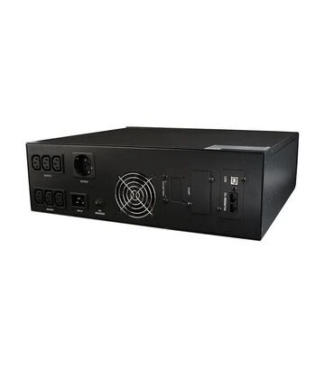 Джерело безперебійного живлення EnerGenie 3000VA/1800W LCD, USB (EG-UPSRACK-13) - фото 2
