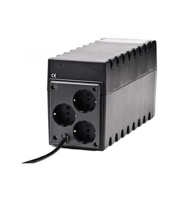 Джерело безперебійного живлення Powercom RPT-600A Schuko, 600VA/360W (RPT-600A Schuko) - фото 2