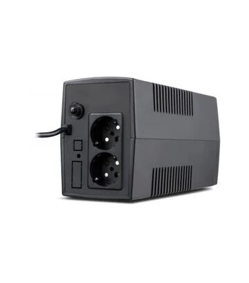 Джерело безперебійного живлення Vinga VPE-600P LED 600VA Plastic Case, 600VA/360W (VPE-600P) - фото 2
