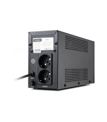 Джерело безперебійного живлення Vinga VPE-600M LED 600VA Metal Case, 600VA/360W (VPE-600M) - фото 2