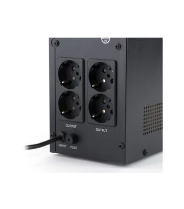 Джерело безперебійного живлення Vinga VPE-1500M LED 1500VA Metal Case, 1500VA/900W (VPE-1500M) - фото 3