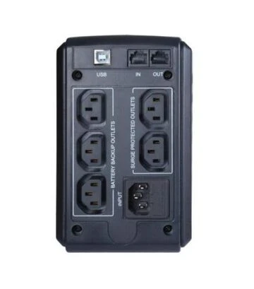 Джерело безперебійного живлення Powercom SPT-700-II LED, 700VA/560W, USB (SPT.700.II.LED) - фото 2