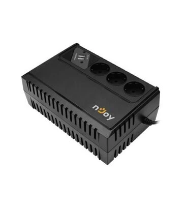 Джерело безперебійного живлення nJoy Renton 650, 650VA/360W, USB (UPLI-LI065RE-CG01B) - фото 2