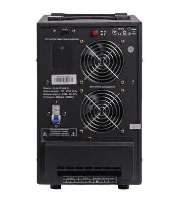 Джерело безперебійного живлення EnerGenie 500VA/300W LCD (EG-HI-PS500-02) - фото 2