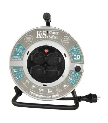 Сетевой удлинитель на катушке Konner&Sohnen KS CRM-30M (KS CRM-30M) - фото 2