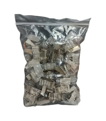 Коннектор GEAR RJ-45, Cat.5e, UTP, 8P8C, 100 шт (GC-UTPC5E8P8CRJ45-100) - фото 2