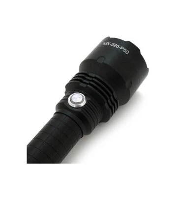 Фонарь ручной Powermaster MX-520-P50, 5 режимов, черный (MX-520-P50) - фото 3
