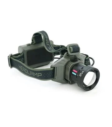 Ліхтар налобний BP-8098TG, Zoom, 1 режим, чорний (BP-8098TG) - фото 2
