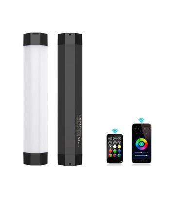 Ліхтар кемпінговий LUXCEO P200RGB, 12 режимів, чорний/білий (P200RGB) - фото 2
