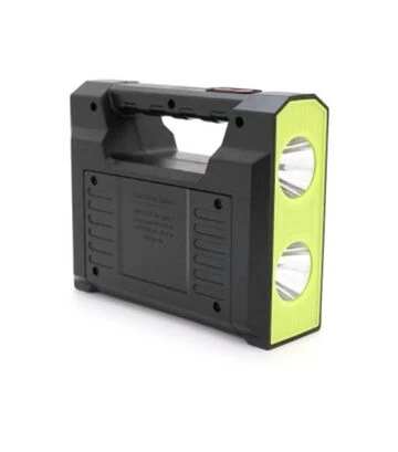 Фонарь переносной GD-C7, Solar charging, 3W, 1+1 режим, черный (GD-C7) - фото 2