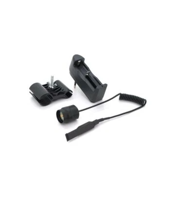 Фонарь подствольный тактический BAILONG BL-QC8-XPE, 1 режим, черный (BL-QC8-XPE) - фото 3