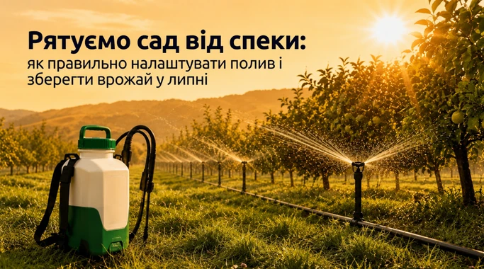 Спасаем сад от жары: как правильно настроить полив и сохранить урожай в июле
