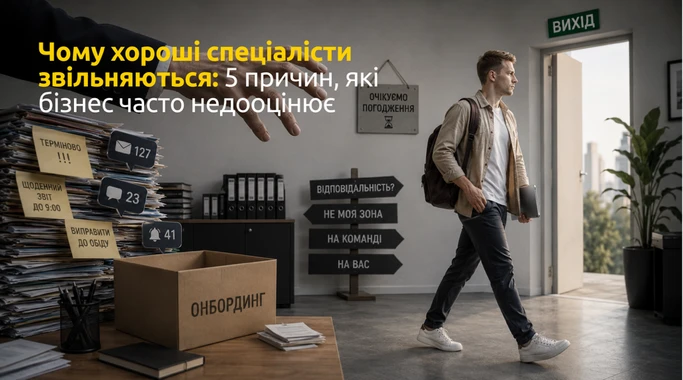 Почему хорошие специалисты увольняются: 5 причин, которые бизнес часто недооценивае