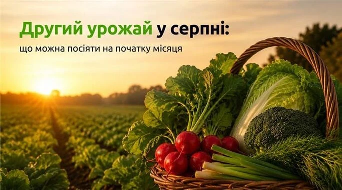 Второй урожай в августе: что можно посеять в начале месяца