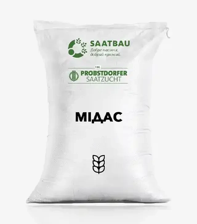 Пшениця озима Мідас, т (Saatbau)