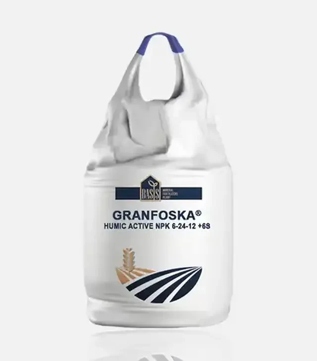 Добриво комплексне Granfoska Humic Active NPK 6-24-12 +6S (Гранфоска Хумік Актів), 1 000 кг (Basis)