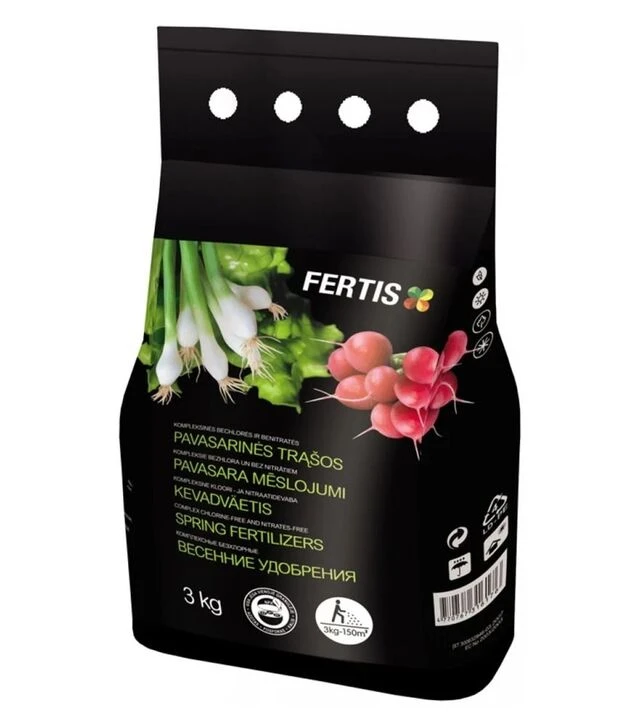 Микроудобрение Fertis NPK 13-10-15+микроэлементы (Фертис), 3 кг