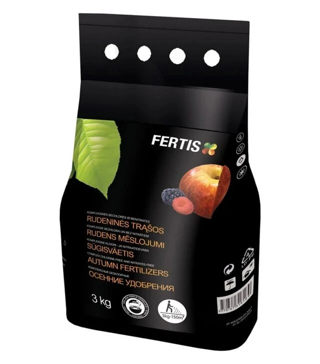 Микроудобрение Fertis NPK 5-15-25+микроэлементы (Фертис), 3 кг