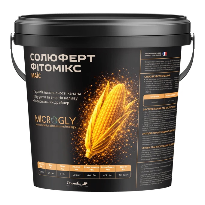 Микроудобрение Фитомикс Маис, 10 кг (Plantin)