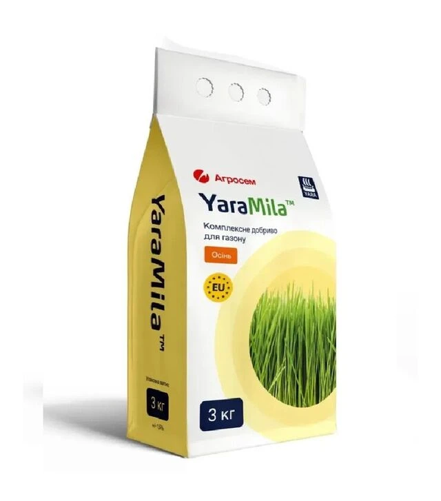Мікродобриво комплексне для газону (Осінь), 3 кг (Yara)