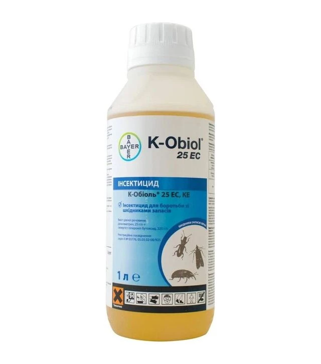 Инсектицид K-Обиоль Эс25, 1 л (Bayer)