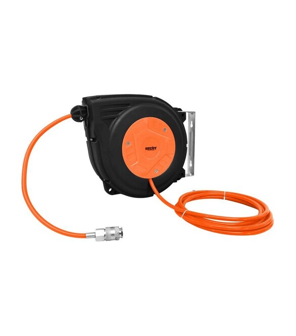 Напірний шланг HECHT 002075B 1/4", 12 м, на атоматичній котушці