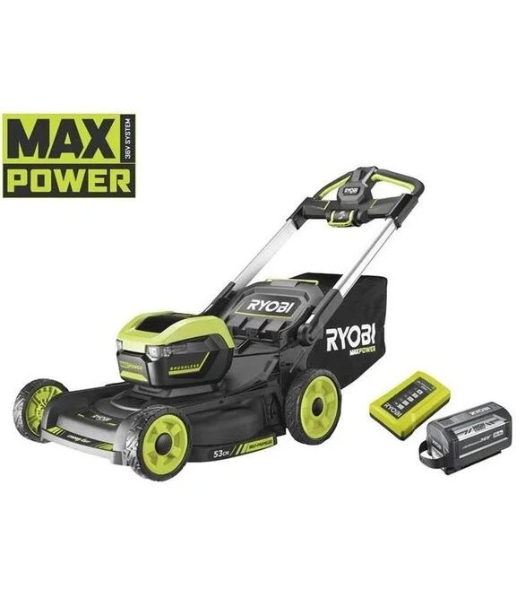 Газонокосилка аккумуляторная Ryobi Max Power RY36LMXSP53A-160 (5133005802)