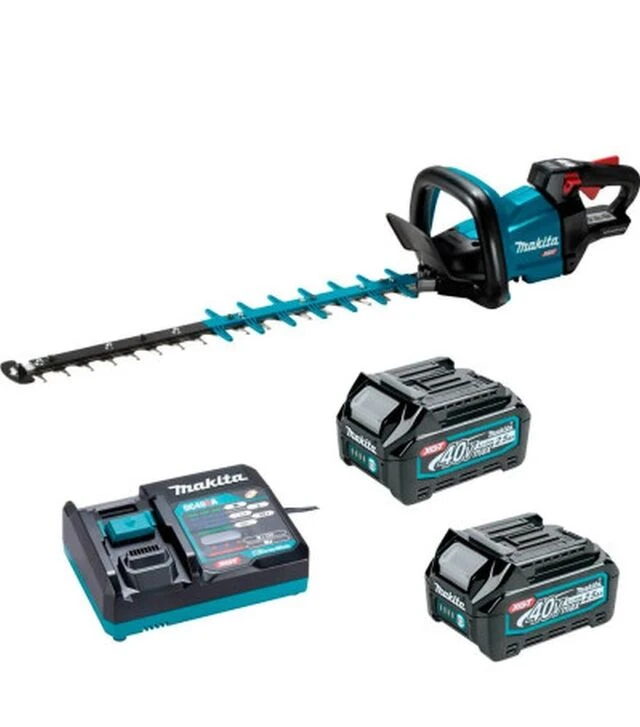 Кусторез аккумуляторный Makita XGT 40 V Max, 600 мм с АКБ и ЗУ (UH008GD201)