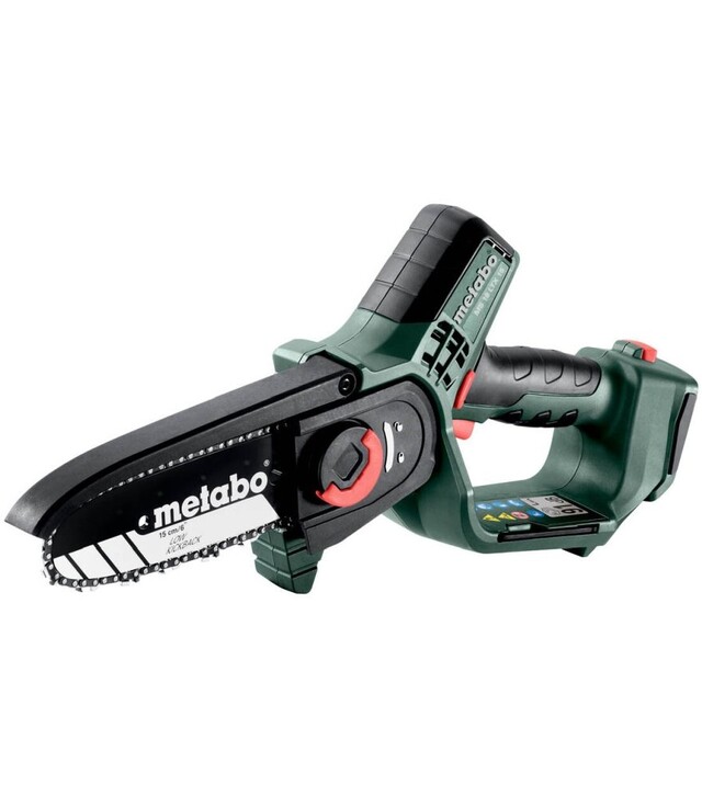 Пила цепная аккумуляторная Metabo MS 18 LTX 15 без АКБ и ЗУ (600856850)