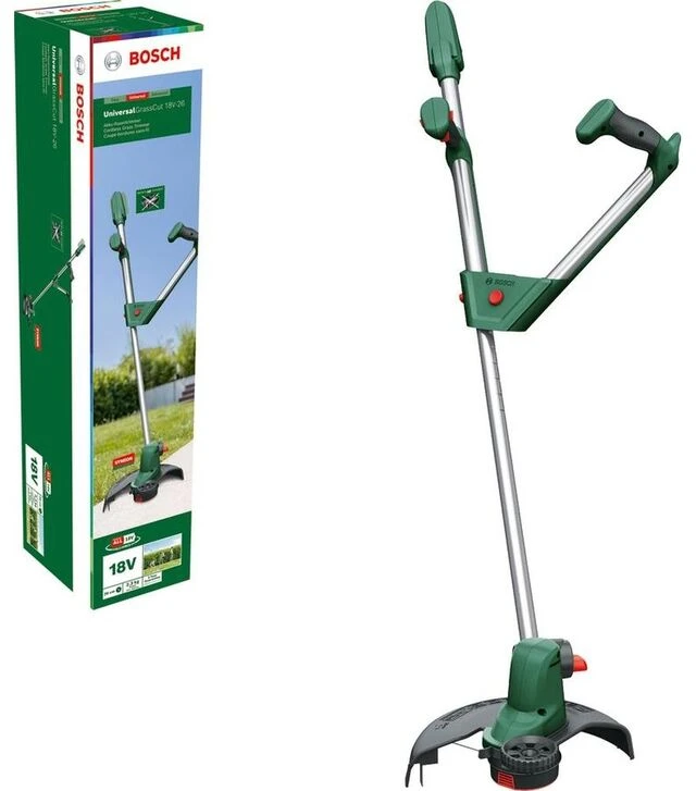 Тример акумуляторний Bosch UniversalGrassCut 18V-26 без АКБ та ЗП (0.600.8C1.D04)