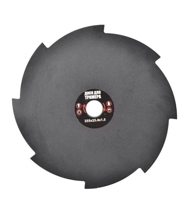 Диск для тримера MASTERTOOL 255х25,4, 8Т (19-1910)