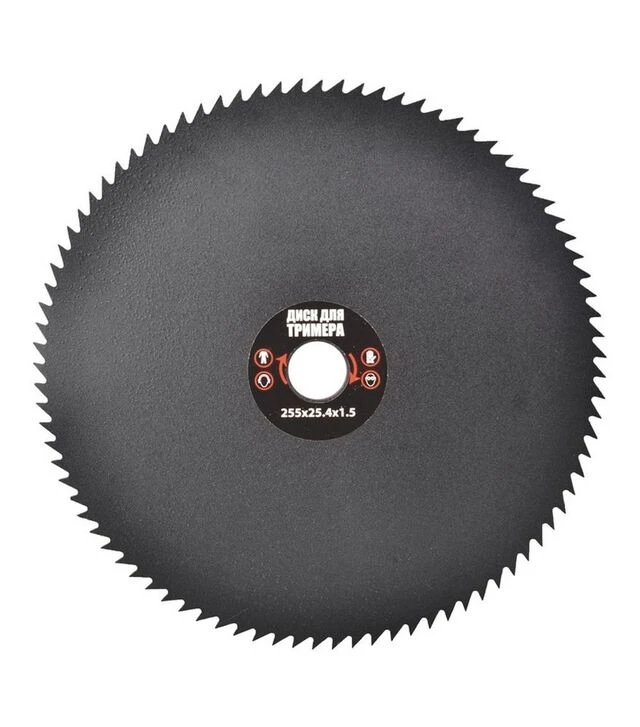 Диск для тримера MASTERTOOL 255х25,4, 80Т (19-1918)