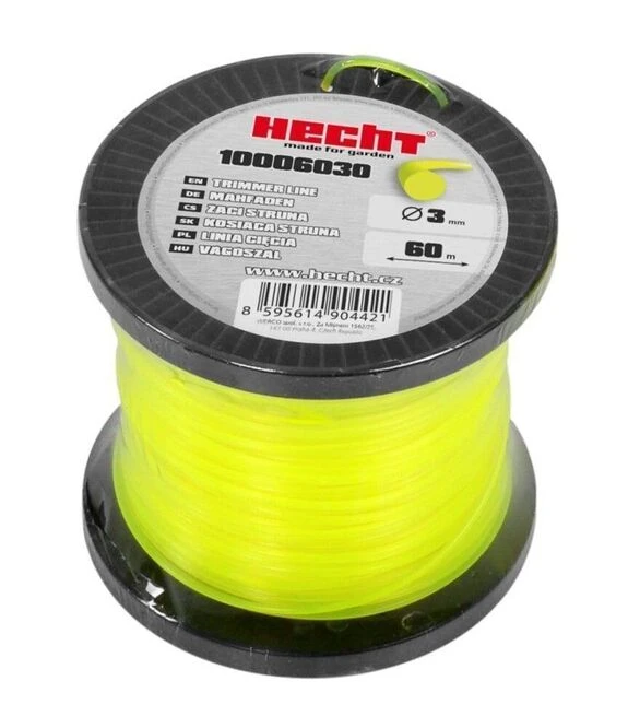 Волосінь для тримера HECHT 3 мм, 60 м, кругла (HECHT10006030)