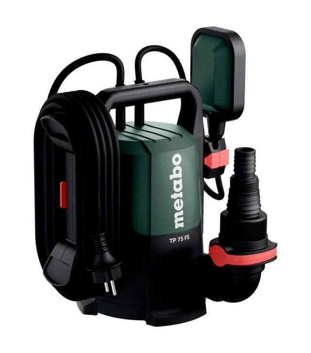 Насос занурювальний для чистої води Metabo TP 75 SF, з поплавком (601790000)