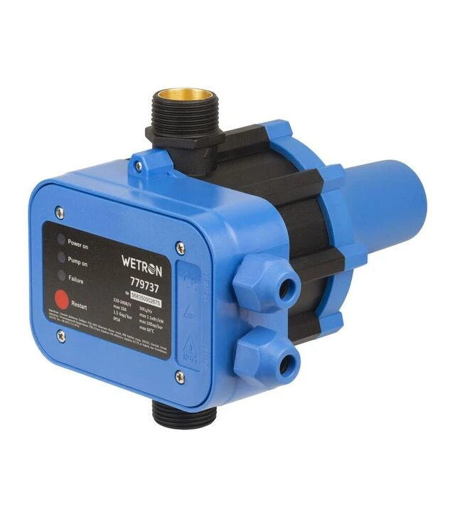 Контроллер давления электронный Wetron DSK-1.1, 1,1 кВт, Ø1" (779737)