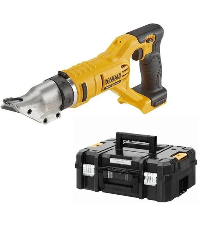 Ножиці по металу акумуляторні DeWALT DCS491NT 18В без АКБ та ЗП, в кейсі