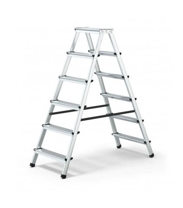 Двусторонняя стремянка STARK SDHR 406 HOME (526260204)