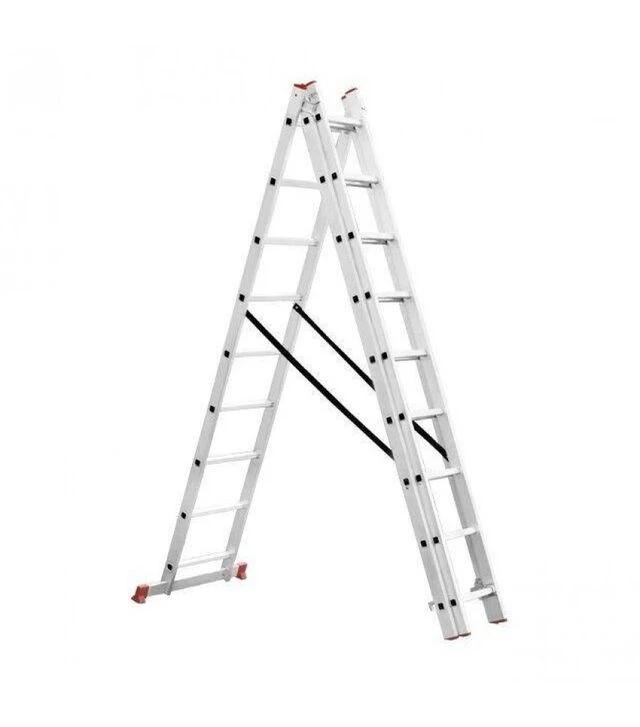 Драбина розкладна INTERTOOL LT-0308 трисекційна, 5,09 м