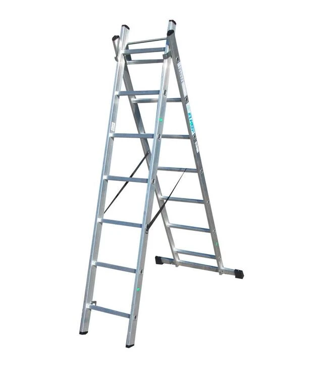 Лестница раскладная ELKOP двухсекционная 1,9-3 м (VHR T 2*7)